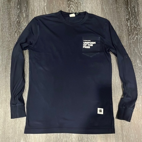 G-star long sleeve t-shirt, uniform of the free. Men’s medium - Picture 1 of 6